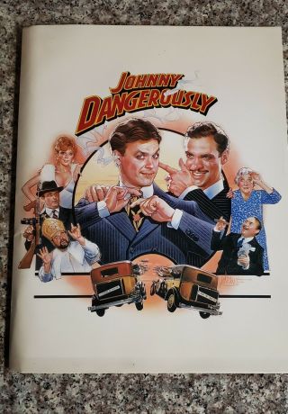 Johnny Dangerously 1984 Origina And Vintage Movie Press Kit