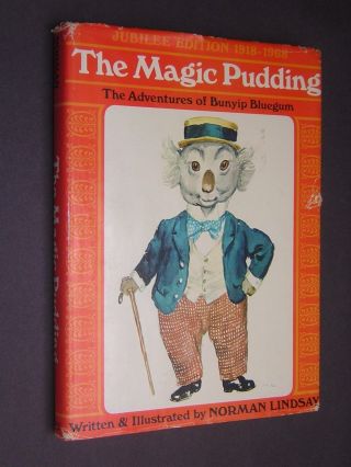 The Magic Pudding.  Norman Lindsay.  1968 Limited Ed With 8 Extra Colour Plates