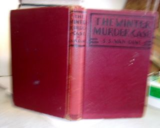 The Winter Murder Case A Philo Vance Story Ss Van Dine Copyright 1939