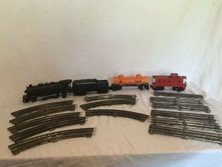 Vintage Lionel Train Set/engine Number 242 And Tracks