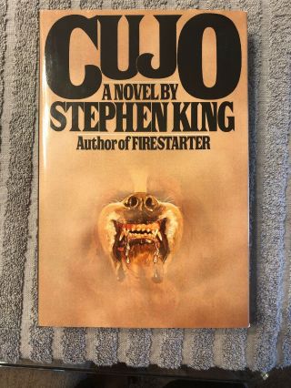 Stephen King,  Cujo,  Viking,  1st Ed.