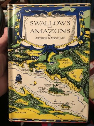 Swallows And Amazons Arthur Ransome - 1931 - With Dust Jacket 343 Pages