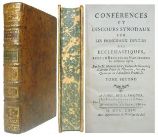 1764 Duties Of The Clergy Priesthood Catholic Church Antique 18th Century Book
