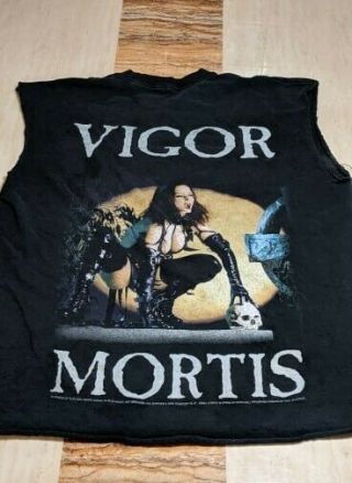 Cradle Of Filth Official Sleeveless Shirt Vigor Mortis Vintage 3