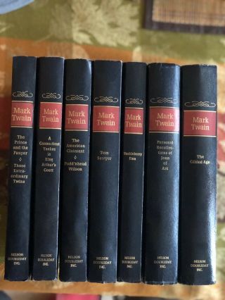 The Complete Novels Mark Twain 7 Volumes