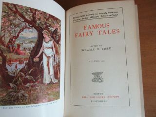 Old FAIRY TALE MYTH LEGEND Book Set MAGIC KING ARTHUR FANTASY STORY MYTHOLOGY, 3
