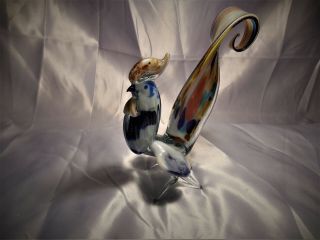 Vintage Murano Italian Glass Rooster/ Chicken