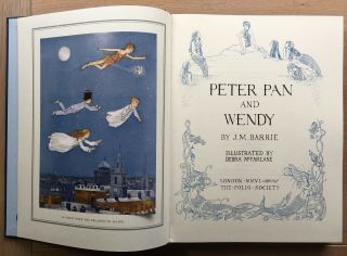 PETER PAN AND WENDY Folio Society 2007 Debra McFarlane ILLUSTRATED SLIPCASE 4