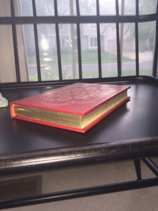 EASTON PRESS Edition ROUSSEAU ' S THE SOCIAL CONTRACT & DISCOURSES Leather Bound 2