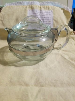 Pyrex Vintage Teapot/coffee Pot With Lid