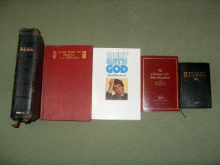 " Quiet Talks On Prayer " By S.  D.  Gordon - Includes Old Bible & Other Books