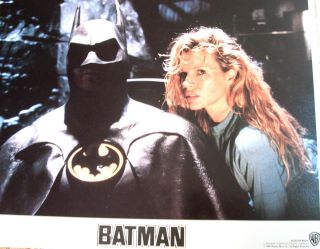 Vintage Batman Lobby Card 1989