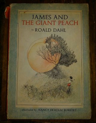 James And The Giant Peach 1961 1st Edition Roald Dahl Hardcover W Dust Jacket