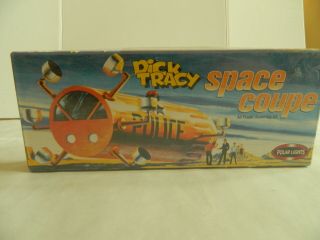 Vintage Plastic Model Kit,  Dick Tracy Space Coupe