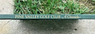 Pine Valley Golf Club A Chronicle 1982 Book Club History by Warner Shelly 3