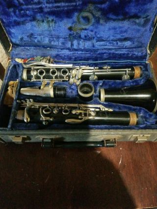 Vintage Leblanc Normandy Reso - Tone Clarinet With Hard Carrying Case