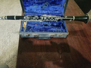 Vintage LeBlanc Normandy Reso - Tone Clarinet With Hard Carrying Case 3