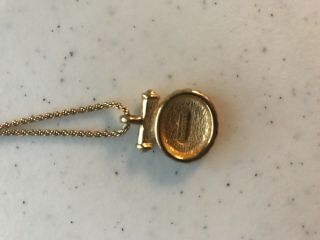 Vintage Burberrys Of London Gold Necklace & Symbol 3