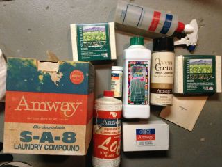 Vintage Amway Containers