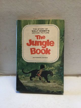 The Jungle Book (1967) Whitman - Walt Disney Authorized Edition Hc