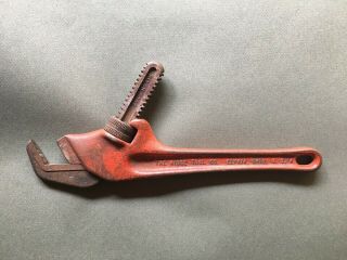 Vintage Ridgid Heavy Duty 14 " Pipe Wrench,  The Ridge Tool Co. ,  Elyria,  Ohio,  Usa