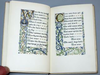 SONGS From the PLAYS of SHAKESPEARE (1913) Illuminated by Edith Ibbs lithographs 4