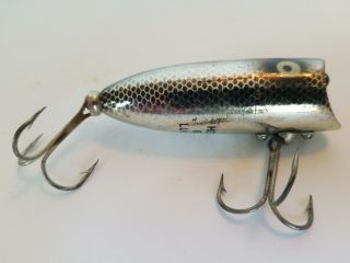 Vintage Heddon Baby Lucky 13 Topwater Lure Old Fishing Lures Crankbait Bass Plug