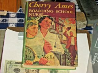 Cherry Ames Boarding School Nurse 17 (1955,  1st) Illustrated Edition 212 Pages