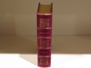 Easton Press 100 Greatest Books Walden Thoreau Collector 