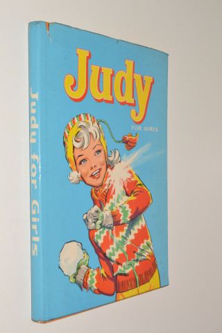 Judy For Girls Annual C1960s With Dustjacket