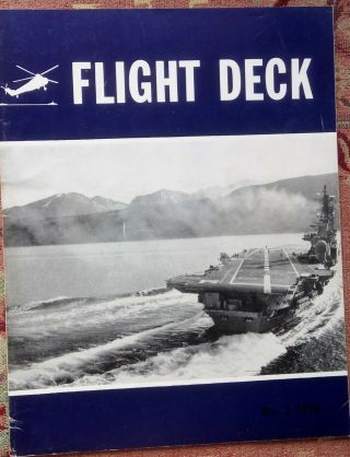 Flight Deck Fleet Air Arm Quarterly No.  3 1970 Raf Hms Ark Royal Biggin Hill Etc