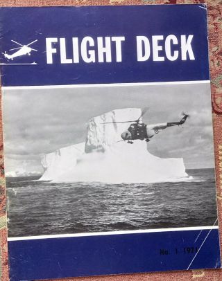 Flight Deck Fleet Air Arm Quarterly No.  1 1971 Hms Ark Royal Rnas Lossiemouth Etc