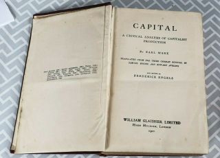 CAPITAL - A CRITICAL ANALYSIS OF CAPITALIST PRODUCTION - KARL MARX - 1920 3