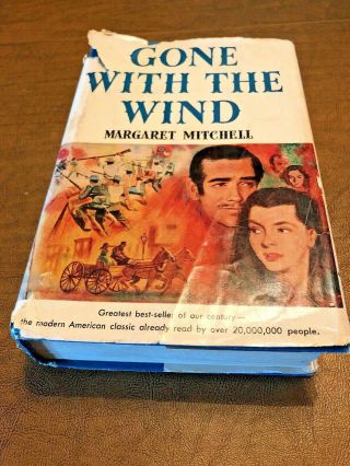 Gone With The Wind 1964 Book Club Edition By Margaret Mitchell Hardcover