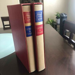 Lewis And Clark Journals Of The Expedition Heritage Press Hardcover Slipcase