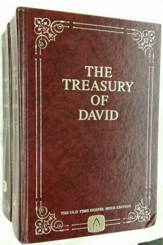 The Treasury Of David 2 Volumes Psalms 1 - 150 Bible Commentary,  C.  H.  Spurgeon