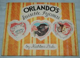 ORLANDO ' S INVISIBLE PYJAMAS Kathleen Hale,  Orlando The Marmalade Cat,  Harlequin 2
