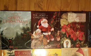 The Spirit of Christmas - Leisure Arts Book Set 11 Volumes Holiday Crafts Ideas 2