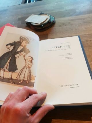 Peter Pan By J.  M.  Barrie - The Folio Society - H/b S/c - 1992 - £3.  25 Uk Post