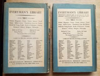 Karl Marx - Capital - 2 x volumes HBs with jackets 1946 - Everyman Library 2