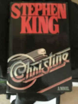 Christine Stephen King Hb/dj First Edition 1st Print Viking 1983 Vg Movie Madcar