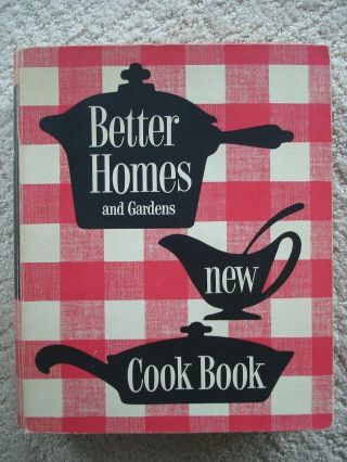 Better Homes And Garden Cookbook First Edition 8th Printing 1953