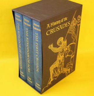 Folio Society  A History Of The Crusades  Boxset Oaf J1 Mw