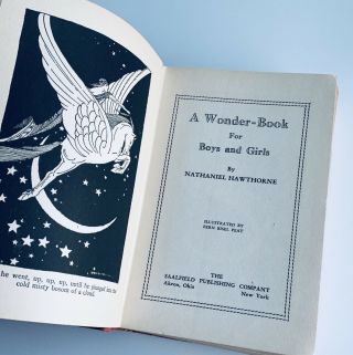 A Wonder Book by Nathaniel Hawthorne (1929) Illustrated by Fern Bisel Peat 2