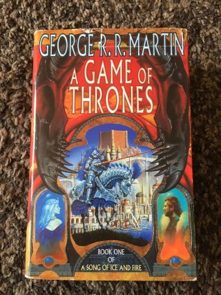 A Game Of Thrones,  George Rr Martin,  Bca First Edition,  Second Impression.