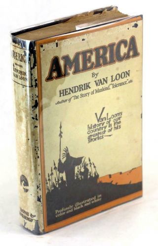 Hendrick Willem Van Loon First Edition 1927 America Hardcover W/dustjacket