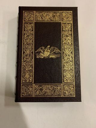 Easton Press Leather Bound Gold Gilt U.  S.  President Martin Van Buren Hc Book