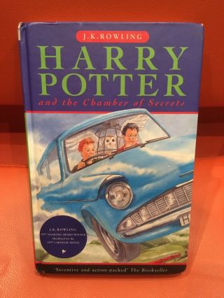 Harry Potter And The Chamber Of Secrets First Edition Hardback 16th Printing