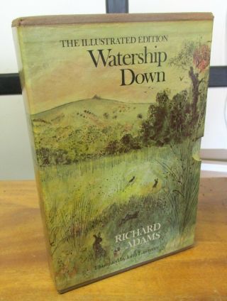 Watership Down Richard Adams John Lawrence Illustrated Edition W/ Slipcase 1980