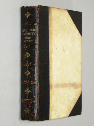 Sense And Sensibility - Jane Austen (1899 Daily Telegraph) Leather Bound Book